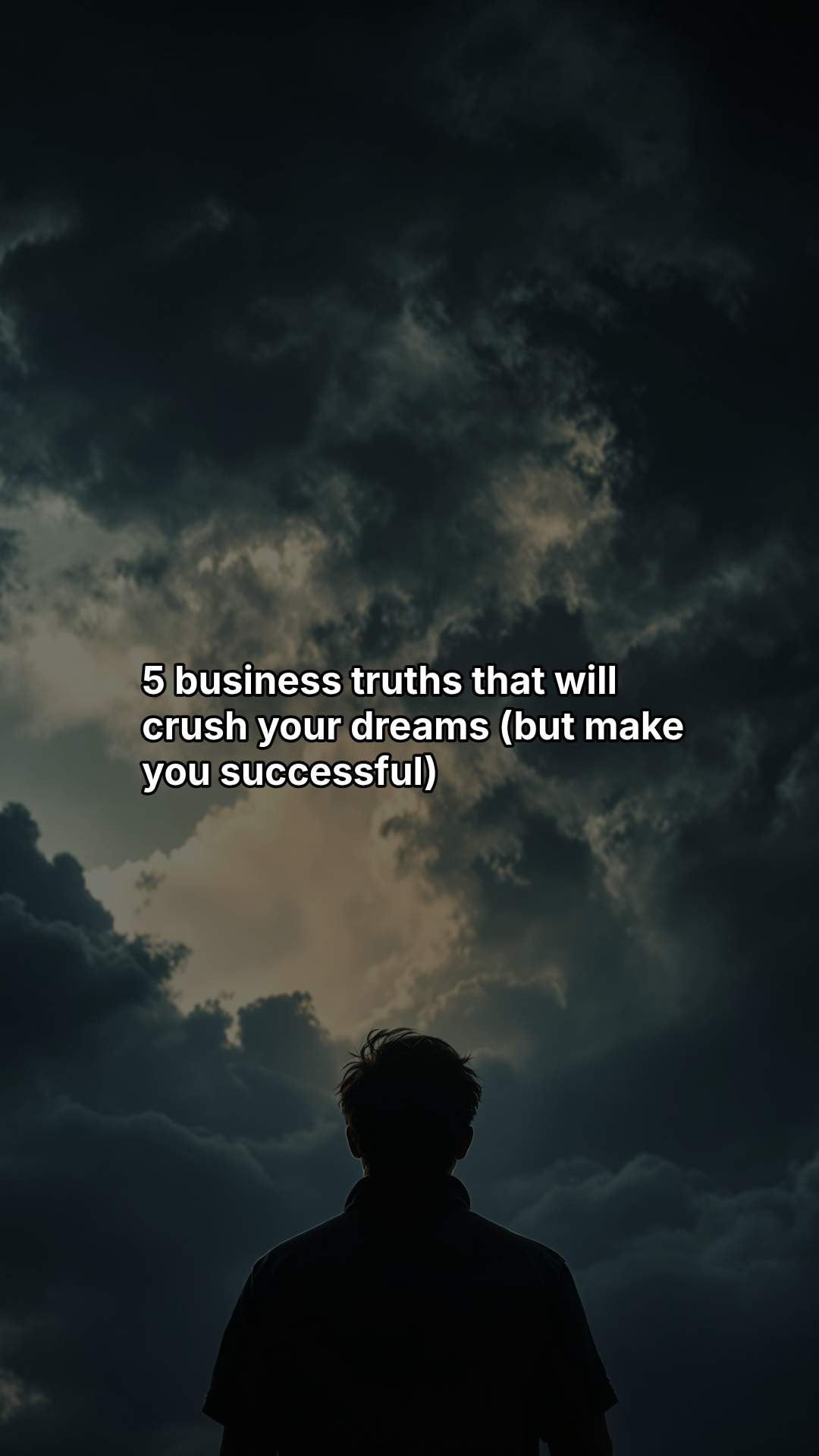 5 business truths that will crush your dreams (but make you successful) - Slideshow thumbnail