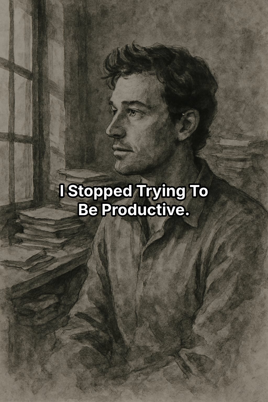 I Stopped Trying To Be Productive. - Slideshow thumbnail