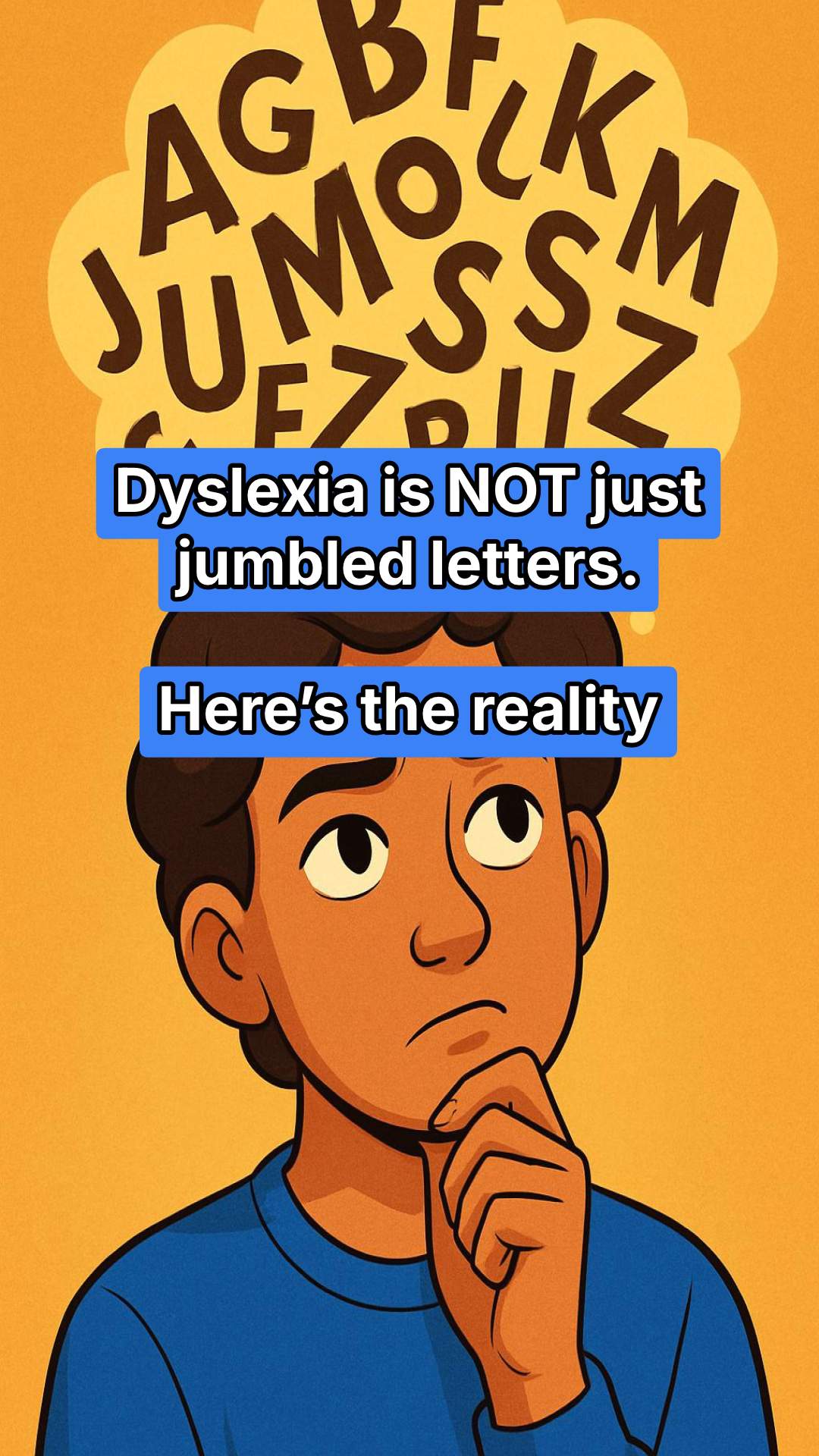 Think dyslexia is just reading backwards? Here’s what it’s really like. - Slideshow thumbnail